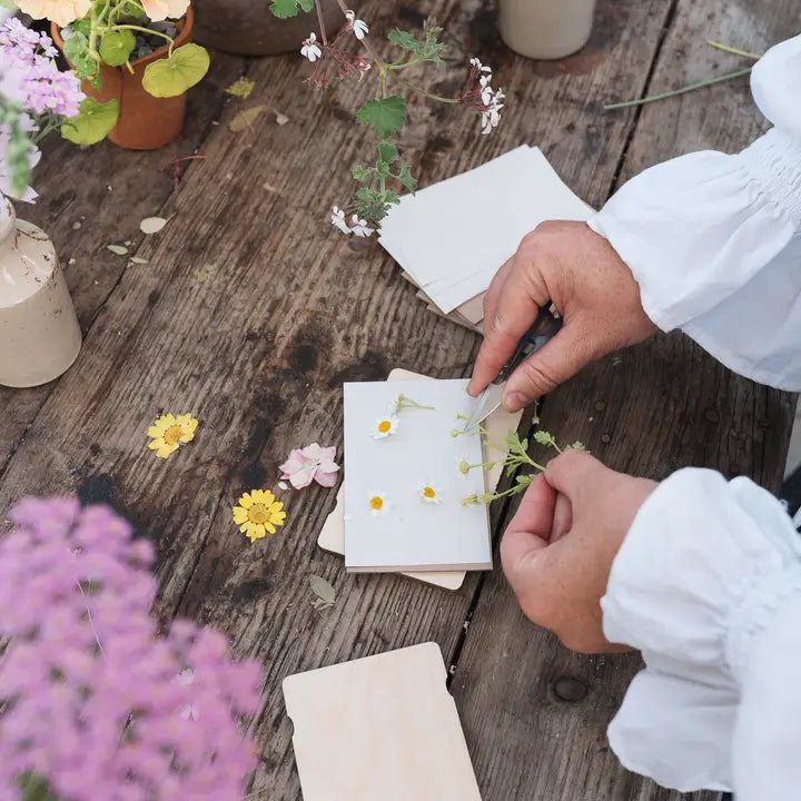 Pocketformaat bloemenpers - Tuinkabouter Chrisje