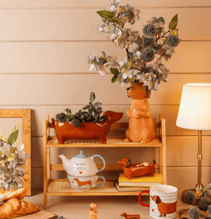 Teckel Vaas - Tuinkabouter Chrisje