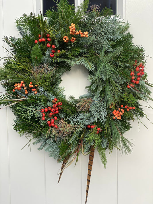 Handmade Christmas wreath