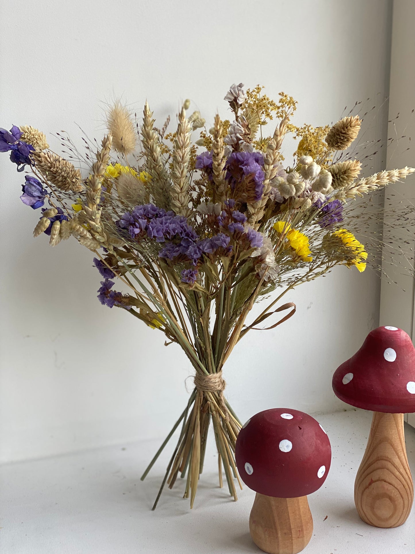 Bouquet de fleurs séchées