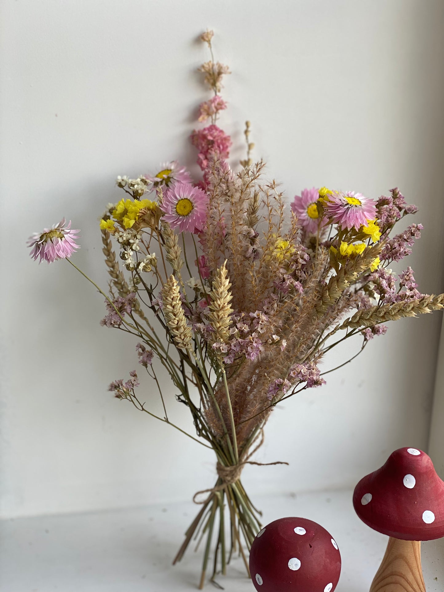 Bouquet de fleurs séchées