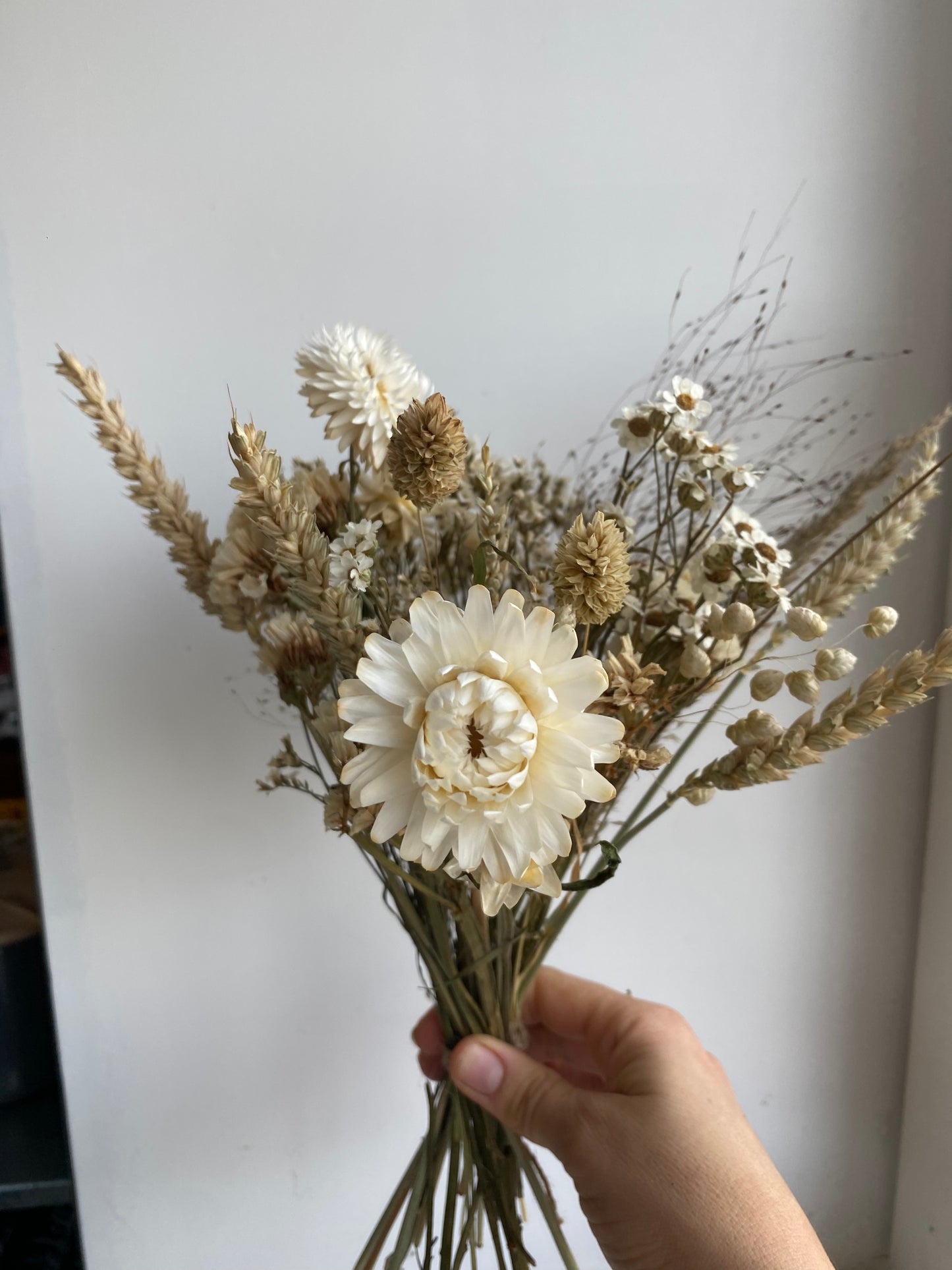 Bouquet de fleurs séchées