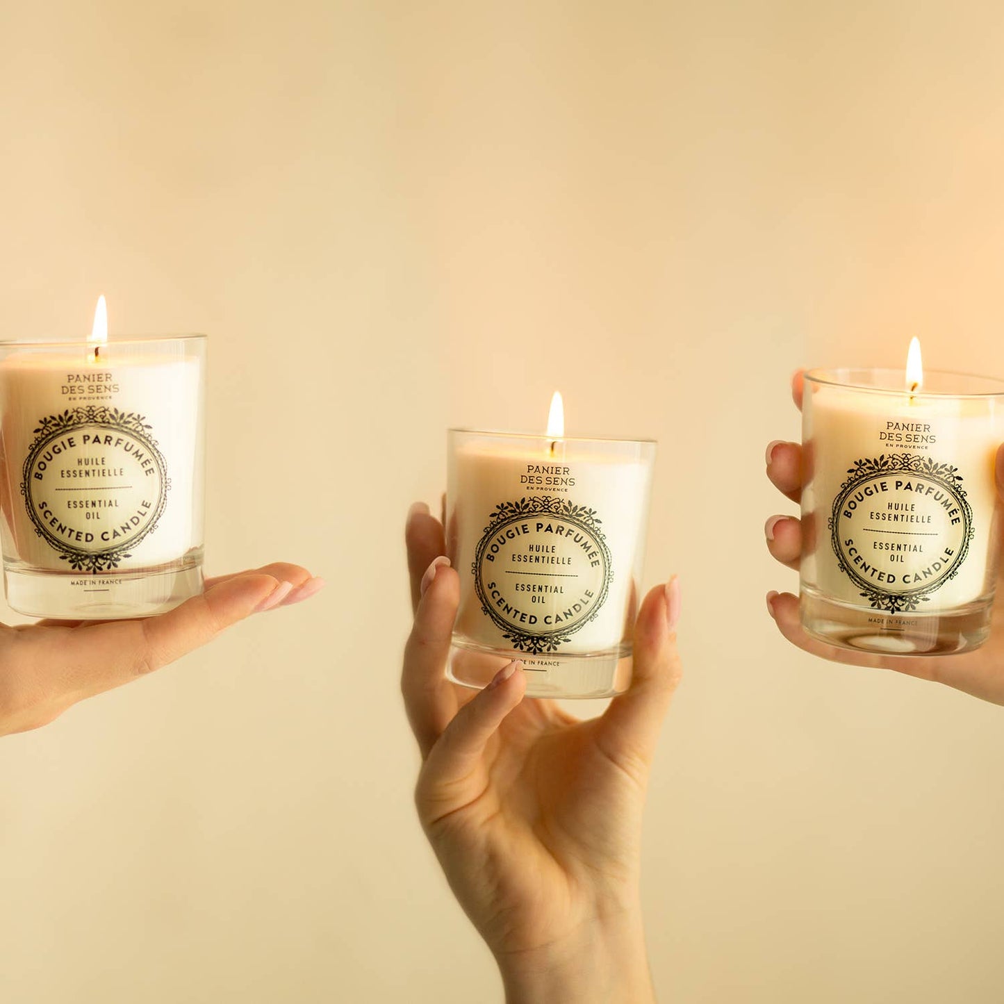 Geurkaars 180g | Roos - Tuinkabouter Chrisje