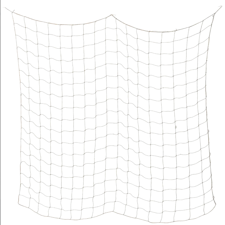 Jute climbing net for sweet peas and other climbing plants – 180 × 180 cm