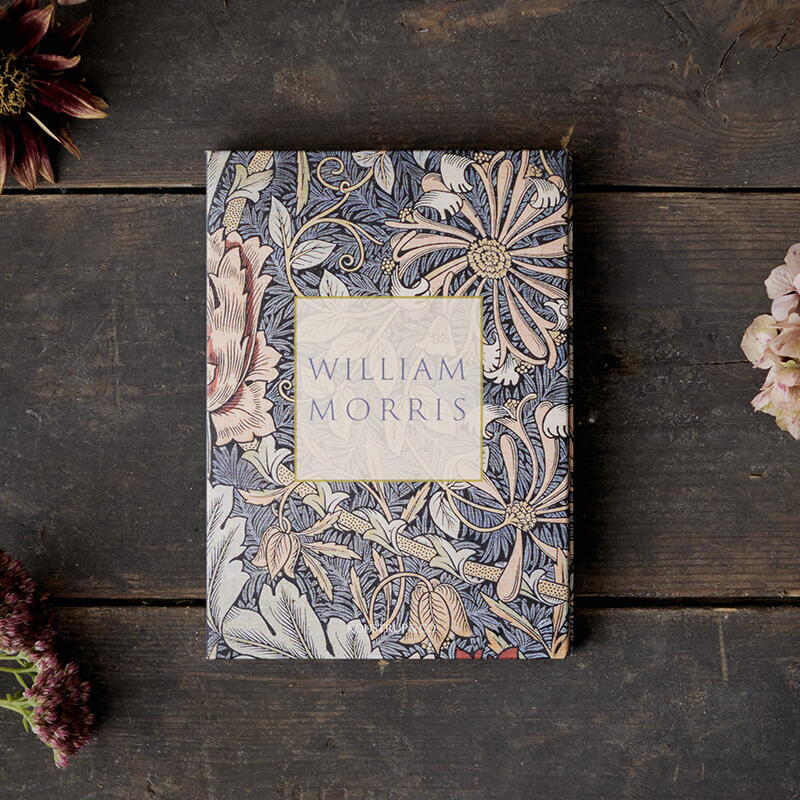 Wenskaarten "William Morris" - Set van 8 kaarten met enveloppe - Tuinkabouter Chrisje
