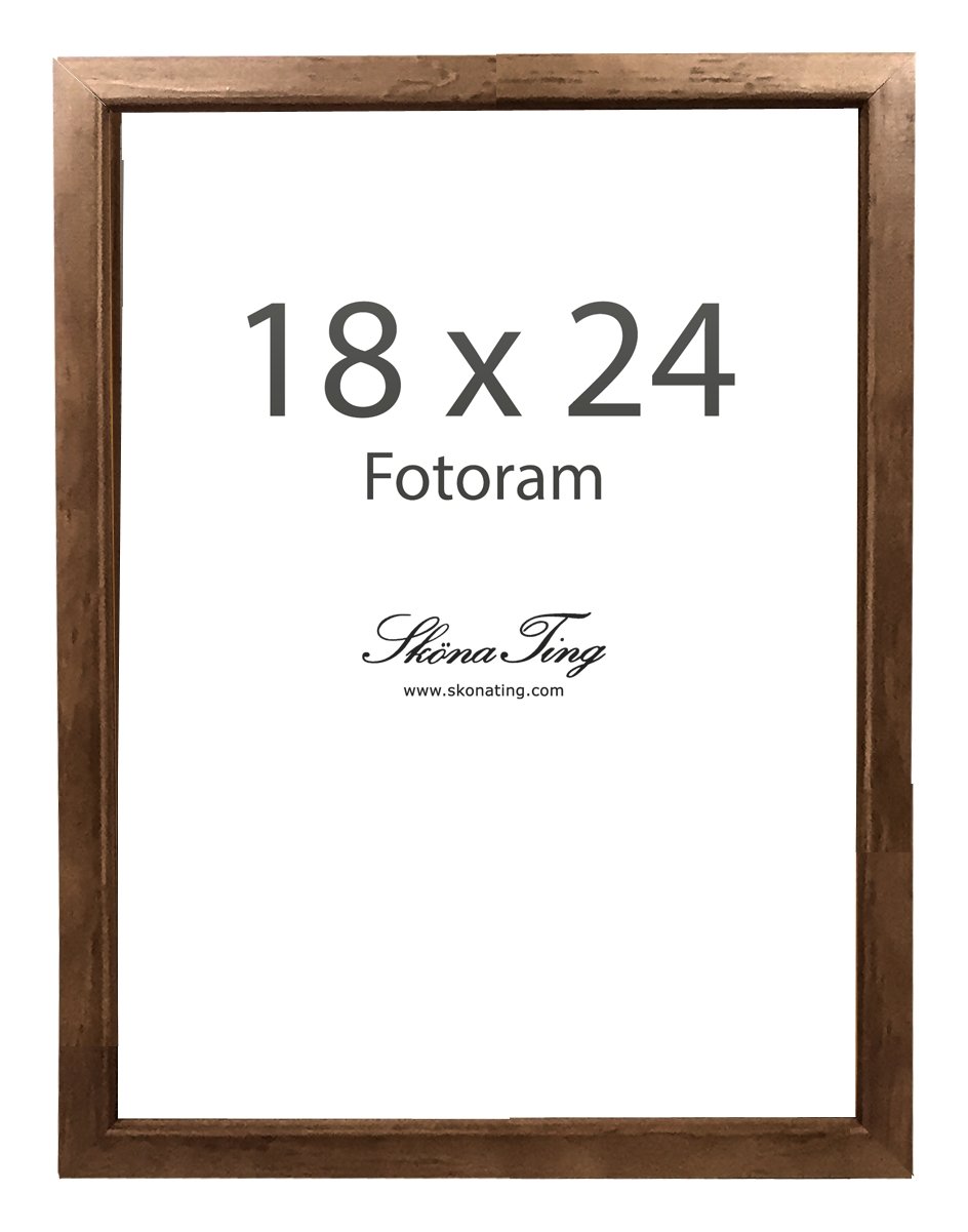 Photo frame walnut